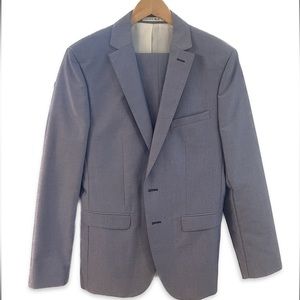 Zara Men blazer with trousers.